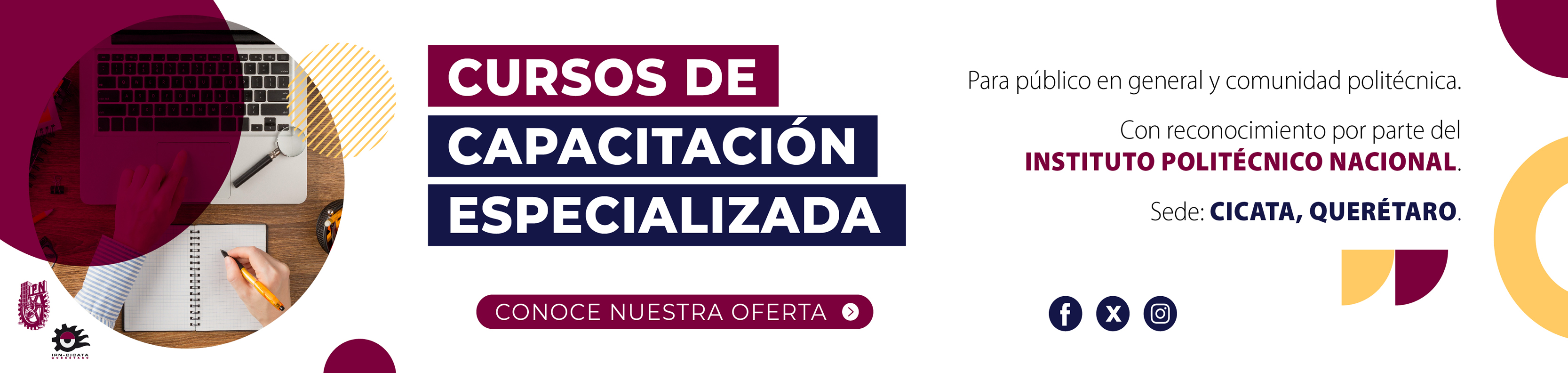 Cursos especializados
